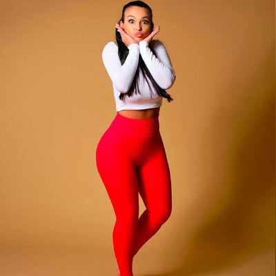 MyFit-Leggings ROUGE